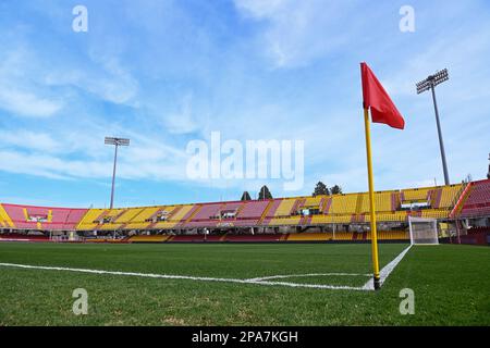 General overview of the Ciro Vigorito stadium before the Serie B match between Benevento Calcio and Como 1907, Benevento, Italy on March 11, 2023. Photo by Nicola Ianuale Stock Photo