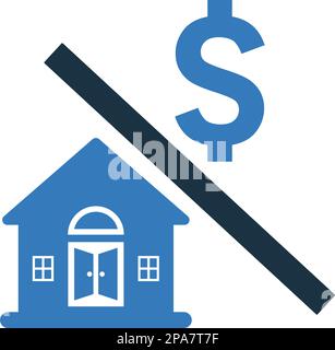 Home, loan, mortgage icon. Beautiful, meticulously designed icon. Well organized and editable Vector for any uses. Stock Vector