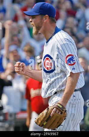 Kerry Wood during the Chicago Cubs vs San Diego Padres game on