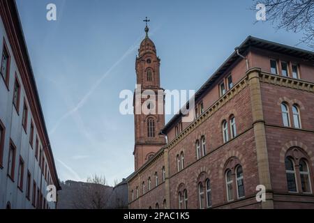 Jesuitenkirche (Jesuit Church) - Heidelberg, Germany Stock Photo