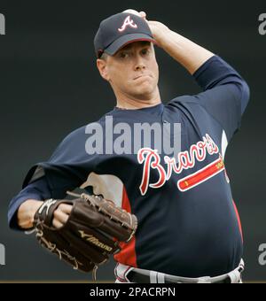 Memorial plaque pitcher Tom Glavine for in the Hall of Fame