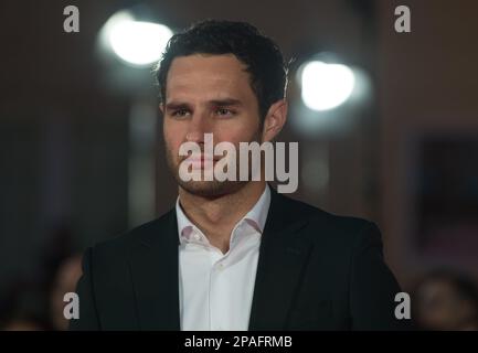 Malaga, Spain. 11th Mar, 2023. Spanish actor Eduardo Rosa poses on the red carpet in the Malaga film Festival 2023. The 26th edition of the Malaga Film Festival presents the best Spanish cinema screenings in competition from March 10th to 19th. The Malaga Spanish Film Festival has established itself as one of the major events of Spanish cinema and a promoter of cinematographic culture in Spain and Latin America. Credit: SOPA Images Limited/Alamy Live News Stock Photo