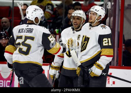 Vegas Golden Knights' Alec Martinez plays during an NHL hockey game,  Tuesday, March 14, 2023, in Philadelphia. (AP Photo/Matt Slocum Stock Photo  - Alamy