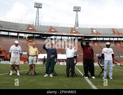 NFL FILE: Larry Little of the Miami Dolphins. (Sportswire via AP Images  Stock Photo - Alamy