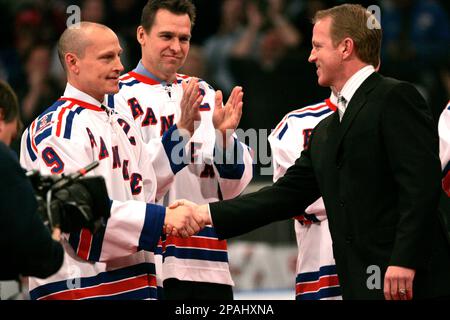 New York Rangers: Adam Graves with the game winner in January 1994