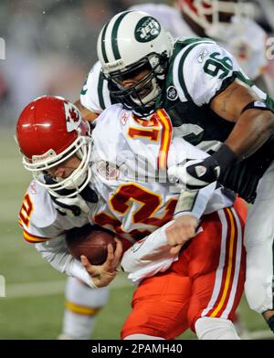 New York Jets linebacker David Bowens 96 sacks Kansas City