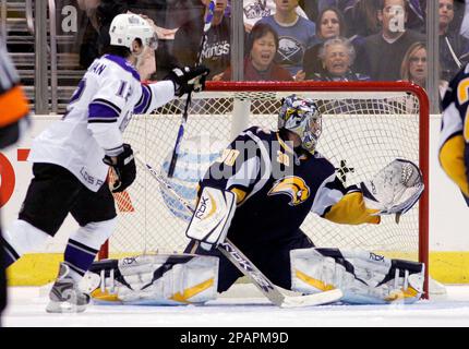 Jonathan Quick after first game as Kings goalie on Dec. 6, 2007 