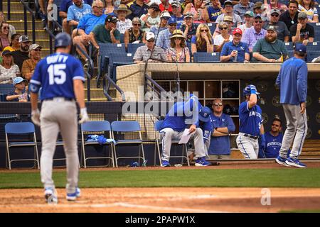 This is a 2023 photo of Matt Duffy of the Kansas City Royals baseball team.  This image reflects the Kansas City Royals active roster as of Wednesday,  Feb. 22, 2023, when this