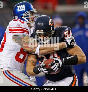 New York Giants Jeremy Shockey (80) celebrates after making a touchdown in  the third quarter against the New York Jets on Sunday, October 7, 2007, at  Giants Stadium in East Rutherford, New