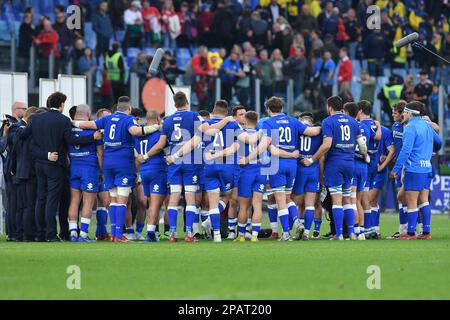 Rome, Italy. 11th Mar, 2023. Italy player's during 6 Nations International rugby match Italy versus Wales;11st March 2023; Stadio Olimpico, Rome, Italy Photographer01 Credit: Independent Photo Agency/Alamy Live News Stock Photo