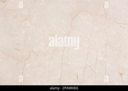 Botticino Semiclassico natural beige marble slab stone texture. Patterned material for luxury modern interior, 3d exterior home decoration, floor Stock Photo
