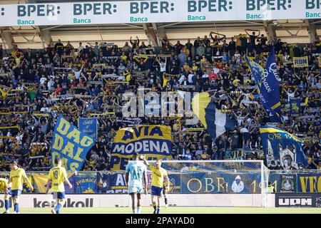 Alberto Braglia stadium, Modena, Italy, April 01, 2023, Fans of Cittadella  during Modena FC vs AS Cittadella - Italian soccer Serie B match Stock  Photo - Alamy