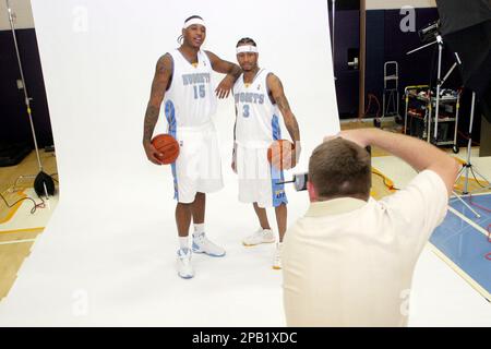Allen Iverson of the Memphis Grizzlies poses for a photograph