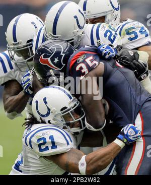 Houston Texans running back Samkon Gado (35) runs for seven yards