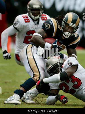 Tampa Bay Buccaneers' Jermaine Phillips (23) waits on the sidelines during  a game against the Carolina Panthers' at Raymond James Stadium Nov. 6, 2005  in Tampa, Fl. The Panthers beat the Buccaneers