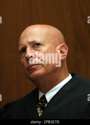 Judge Larry Paul Fidler presides over a hearing in music producer Phil ...