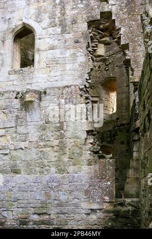 Old Wardour Castle ruins and grounds Stock Photo