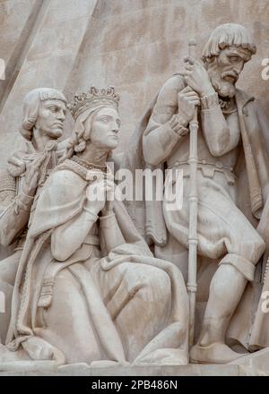 Monument to the Discoveries in Belém, Lisbon Stock Photo