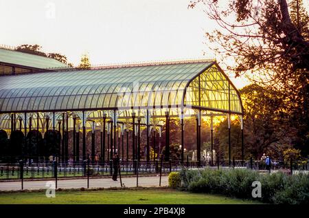 Largest glass house in India at Lal Bagh botanical gardens in Bengaluru Bangalore, Karnataka, South India, India, Asia Stock Photo