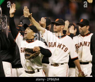 Game Used 2007 San Francisco Giants Kevin Frandsen Home Jersey