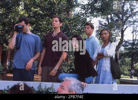 TIMOTHY OLYPHANT, JAMIE KENNEDY, NEVE CAMPBELL, SCREAM 2, 1997 Stock ...