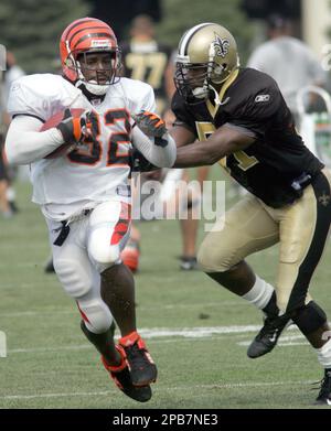 Cincinnati Bengals linebacker Brian Simmons. The Oakland Raiders