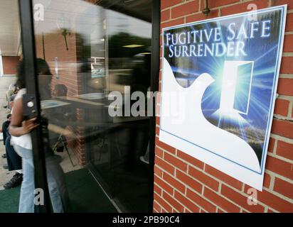 Fugitive Safe Surrender Stock Photo - Alamy