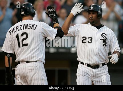 Mike Lamb's solo home run, 10/22/2005