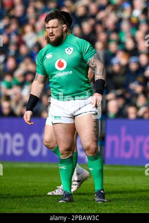 Edinburgh, UK. 12th Mar, 2023. Andrew Porter of Ireland during the Guinness 6 Nations match at Murrayfield Stadium, Edinburgh. Picture credit should read: Neil Hanna/Sportimage Credit: Sportimage/Alamy Live News Stock Photo