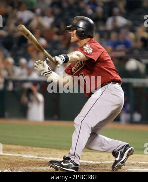 Houston Astros designated hitter Craig Biggio smiles before the start of a  baseball game against the Texas Rangers, Friday, June 22, 2007, in  Arlington, Texas. (AP Photo/Matt Slocum Stock Photo - Alamy