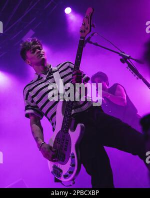 Milan, Italy, 11th Mar 2023. British pop band The Vamps perform live at Fabrique in Milan. Credits: Maria Laura Arturi/Alamy Live News Stock Photo