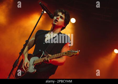 Milan, Italy, 11th Mar 2023. British pop band The Vamps perform live at Fabrique in Milan. Credits: Maria Laura Arturi/Alamy Live News Stock Photo