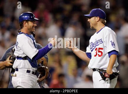 Los Angeles Dodgers Mike Lieberthal during a Grapefruit League Spring  Training game at Holman Stadium on March 23, 2007 in Vero Beach, Florida. ( Mike Janes/Four Seam Images via AP Images Stock Photo 