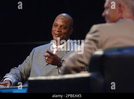 The Great Darryl Strawberry and some dude named Elder—two Crenshaw High  School Cougars! #priceless