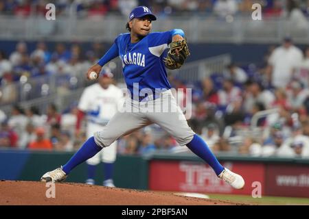 Carlos Rodriguez playing for Nicaragua in World Baseball Classic