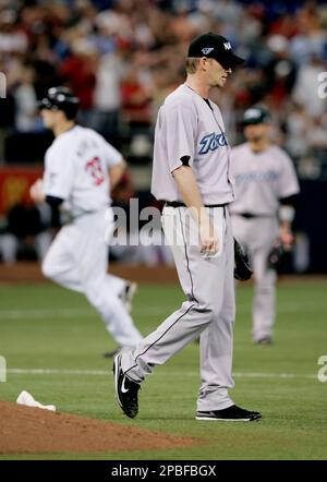 Minnesota Twins' Justin Morneau is shown during to a baseball game against  the Kansas City Royals Thursday, Sept. 13, 2012 in Minneapolis. (AP  Photo/Jim Mone Stock Photo - Alamy