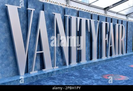 Beverly Hills, USA. 12th Mar, 2023. Atmosphere arriving at the Vanity Fair Oscar Party  held at the Wallis Annenberg Center for the Performing Arts on March 12, 2023 in Beverly Hills, CA. © OConnor-Arroyo / AFF-USA.com Credit: AFF/Alamy Live News Stock Photo