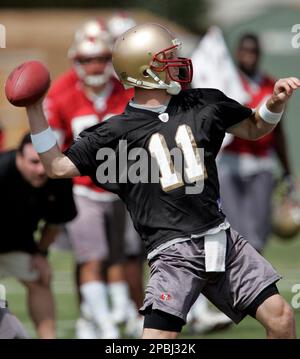 Paul Smith of the San Francisco 49ers watches the action during