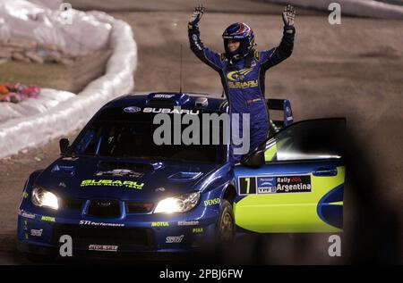 Subaru Impreza WRC Solberg Rally du Mexique 2007 Vitesse Ref 43125