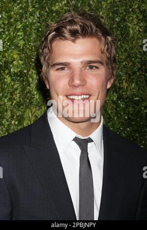 Chris Zylka attends the tenth annual Chanel Tribeca Film Festival Artist Dinner at Balthazar Restaurant in New York City on April 20, 2015.  Photo Credit: Henry McGee/MediaPunch Stock Photo