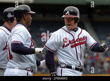 Renteria's first big league home run 