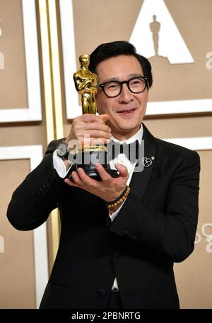 LOS ANGELES - MAR 12: Ke Huy Quan at the 2023 Vanity Fair Oscar Party ...