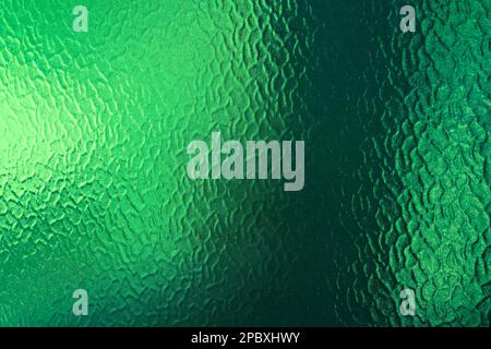 Green stained glass window texture Stock Photo