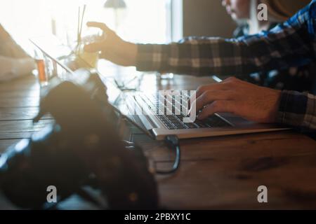 internet browsing work process web surfing Stock Photo