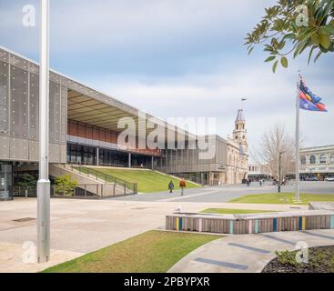 Fremantle, WA, Australia - Walyalup Civic Centre by Kerry Hill Architects Stock Photo