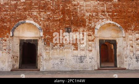Entrance for the Main Prayer Hall of Murshid Kuli Khan Mosque, Murshidabad, West Bengal, India. Stock Photo