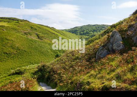 The Torrs, Ilfracombe, North Devon, UK Stock Photo