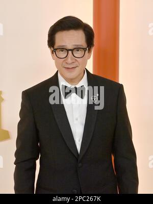 Ke Huy Quan attends the 95th annual Academy Awards at the Dolby Theatre ...