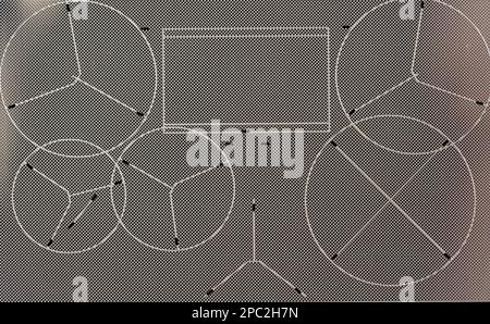 geometric metal textured patterned background for design purpose Stock Photo
