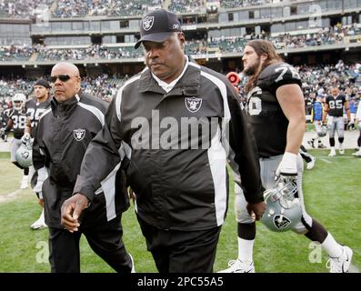 Oakland Raiders head coach Art Shell walks off the field after the Raiders  lost to the San Diego Chargers 27-0 in their NFL football game, Monday,  Sept. 11, 2006 in Oakland, Calif. (